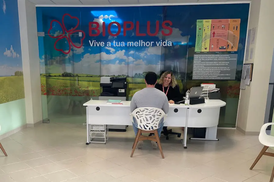 receção da bioplus